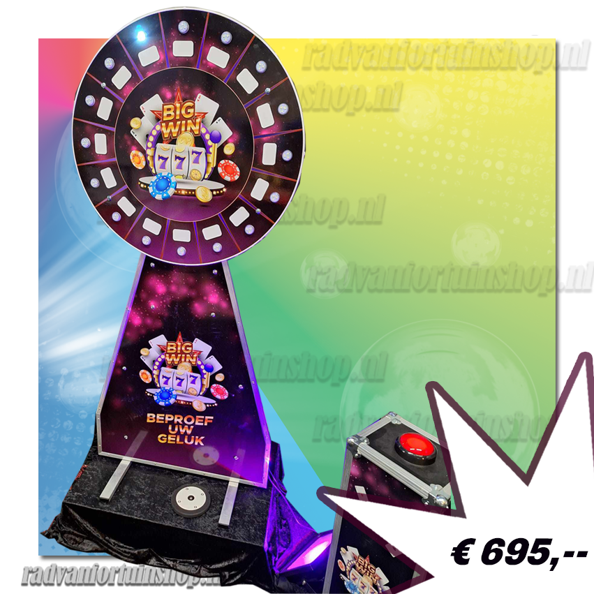 radvanfortuinshop.nl | Koop een elektronisch rad van fortuin met een diameter van 80 cm